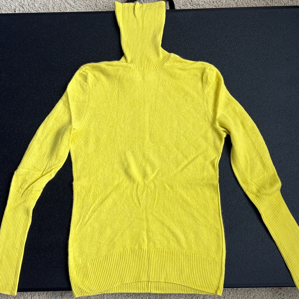 Aqua 100% Cashmere Turtleneck S/6